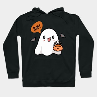 Cute Ghost Halloween Hoodie